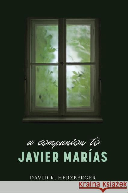 A Companion to Javier Marías Herzberger, David K. 9781855663657