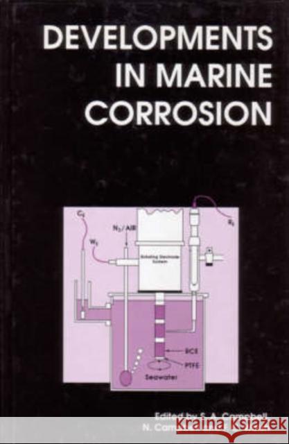 Developments in Marine Corrosion  9781855738256 Woodhead Publishing,
