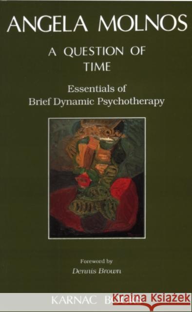 A Question of Time: Essentials of Brief Dynamic Psychotherapy Molnos, Angela 9781855751071 Karnac Books