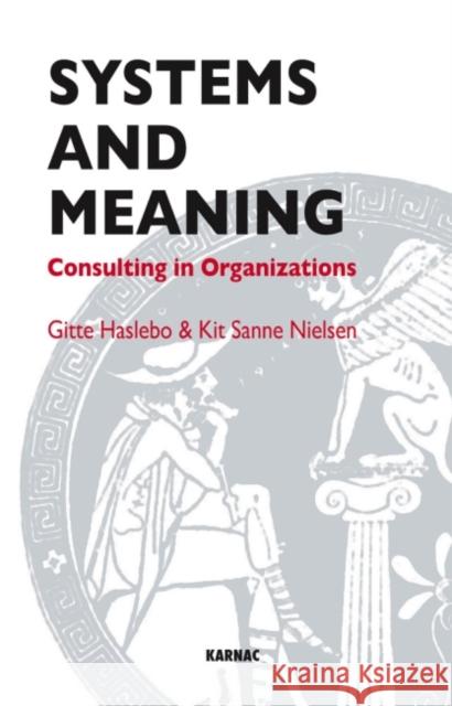 Systems and Meaning : Consulting in Organizations Gitte Haslebo Kit Sanne Nielsen Dorte Herholdt Silver 9781855752351