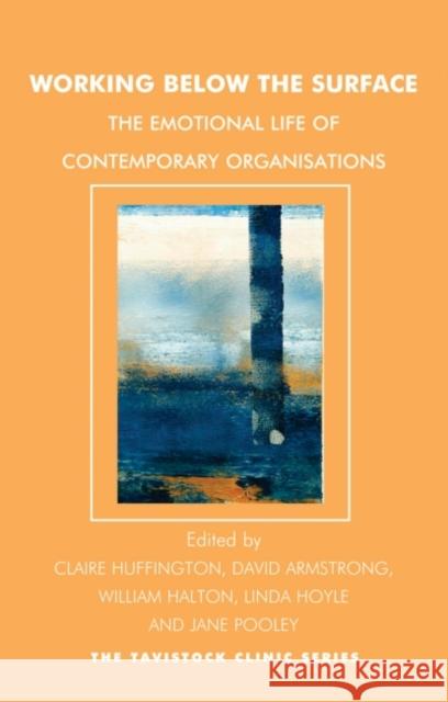 Working Below the Surface : The Emotional Life of Contemporary Organizations Clare Huffington David Armstrong William Halton 9781855752948