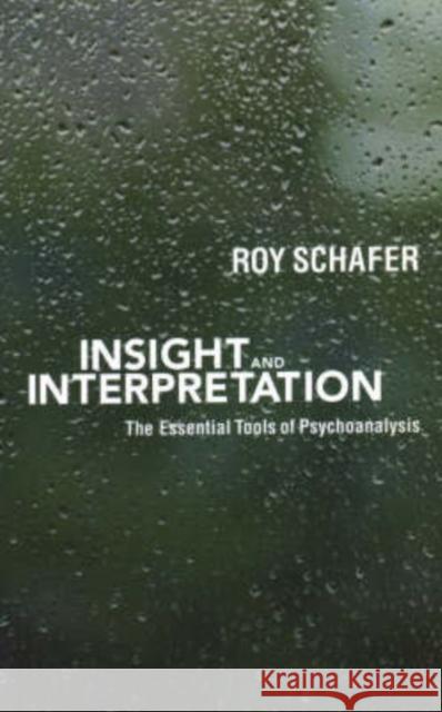 Insight and Interpretation: The Essential Tools of Psychoanalysis  9781855753051 Karnac Books