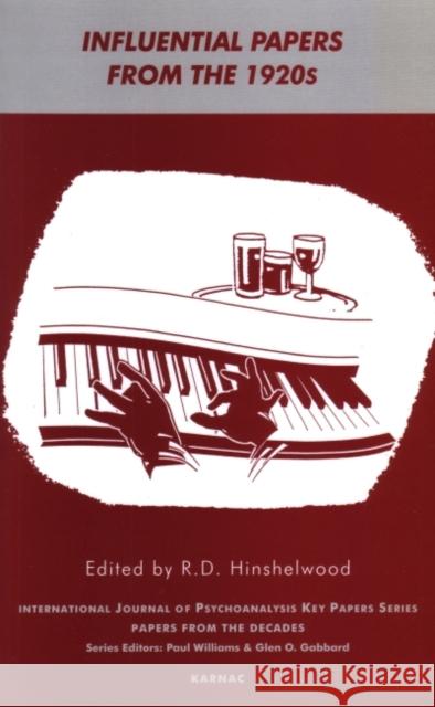 Influential Papers from the 1920s R. D. Hinshelwood 9781855753907