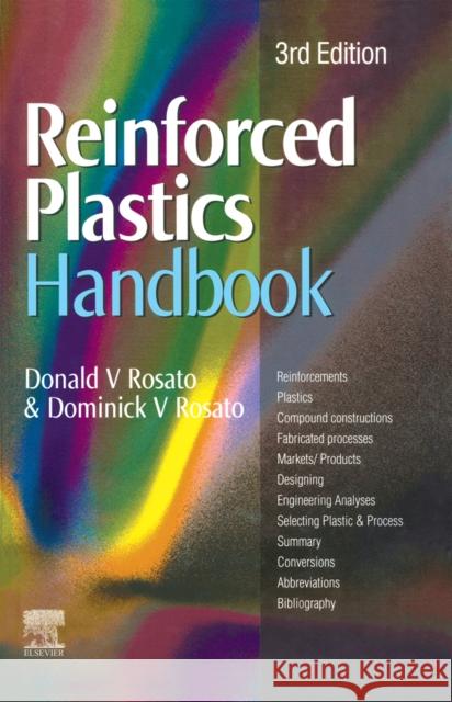 Reinforced Plastics Handbook Donald V. Rosato Dominick V. Rosato 9781856174503 Elsevier Science
