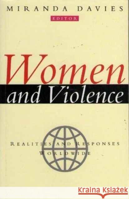 Women and Violence Davies, Miranda 9781856491464