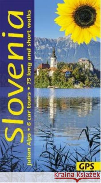 Slovenia and the Julian Alps Sunflower Guide: 75 long and short walks with detailed maps and GPS; 6 car tours with pull-out map David and Sarah Robertson 9781856915267
