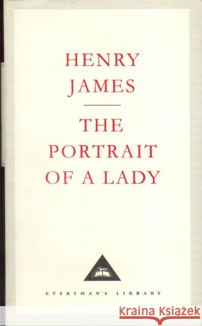 The Portrait Of A Lady Henry James 9781857150391