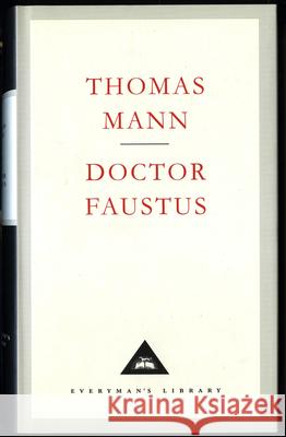 Doctor Faustus Thomas Mann 9781857150803