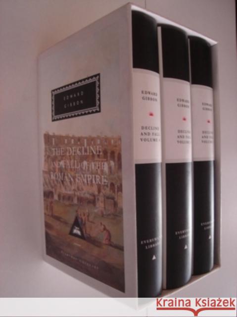 Decline and Fall of the Roman Empire: Vols 1-3 Edward Gibbon 9781857150957 Everyman