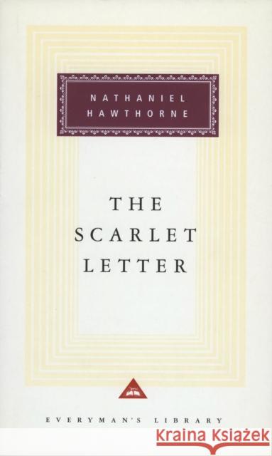 The Scarlet Letter Nathaniel Hawthorne 9781857151251