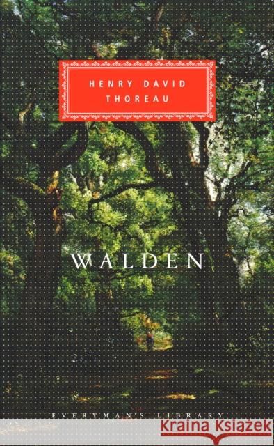 Walden Henry David Thoreau 9781857151367 Everyman