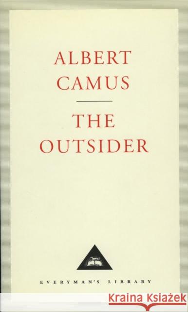 The Outsider Albert Camus 9781857151398