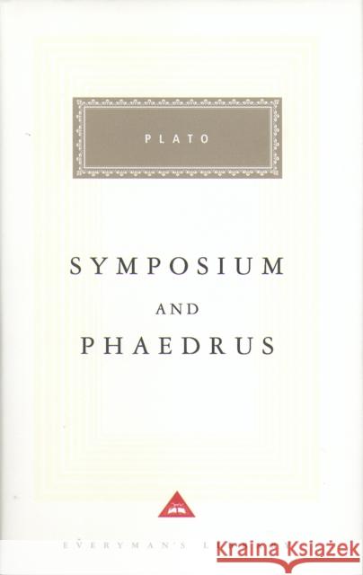 Symposium Plato 9781857151947