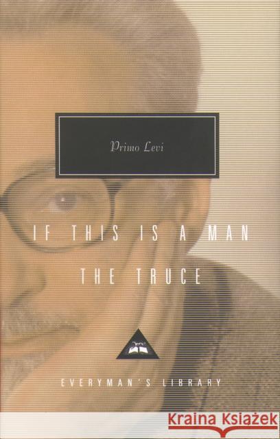 If This is Man and The Truce Primo Levi 9781857152227 Everyman