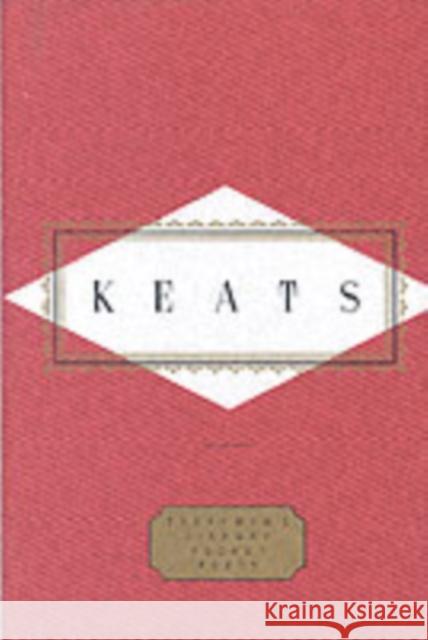 Keats Selected Poems  9781857157062 Everyman