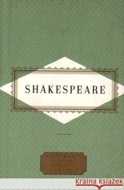 Shakespeare Poems William Shakespeare 9781857157079 Everyman