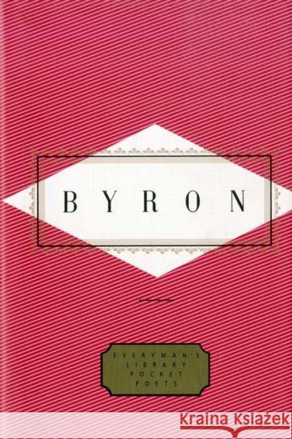 Byron Poems George Gordon Byron 9781857157147 Everyman