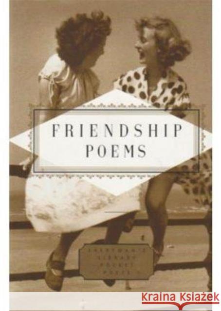 Poems Of Friendship Peter Washington 9781857157192