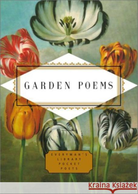 Garden Poems John Hollander 9781857157277