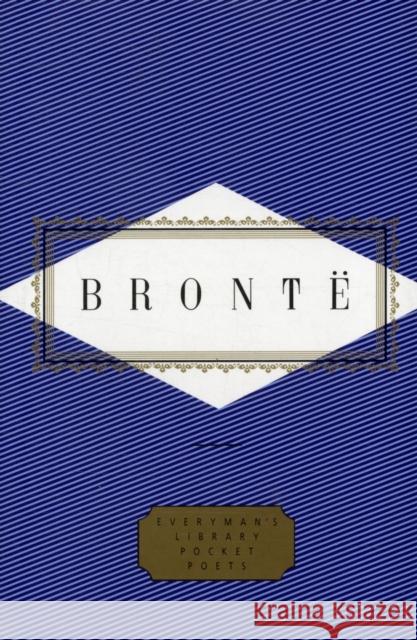 Bronte Poems Emily Bronte 9781857157284 Everyman