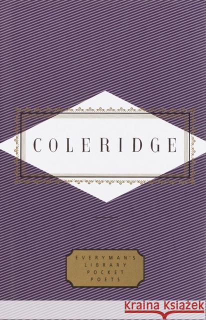 Coleridge: Poems & Prose Samuel Taylor Coleridge 9781857157352 Everyman