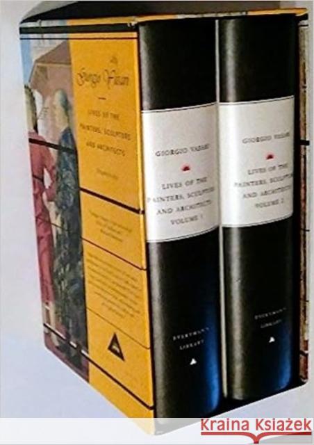 Lives of the Painters Boxed Set Vasari, Giorgio 9781857157796 EVERYMAN'S LIBRARY