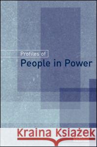 Profiles of People in Power: The World's Government Leaders    9781857431261 Taylor & Francis