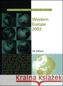 Western Europe 2003 Europa Publications 9781857431520 Europa Publications (PA)