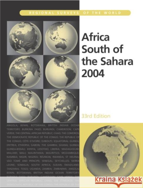 Africa South of the Sahara 2004 Europa Publications 9781857431834 Europa Publications (PA)