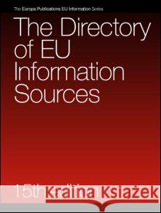 The Directory of Eu Information Sources Europa Publications 9781857433319