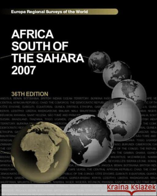 Africa South of the Sahara 2007 Iain Frame 9781857433692