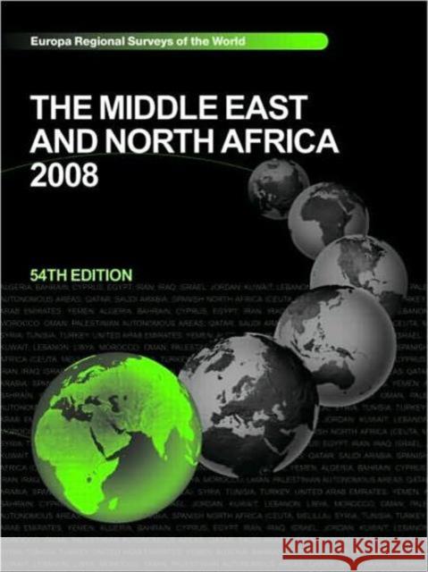 The Middle East and North Africa Dean, Lucy 9781857434316 Routledge