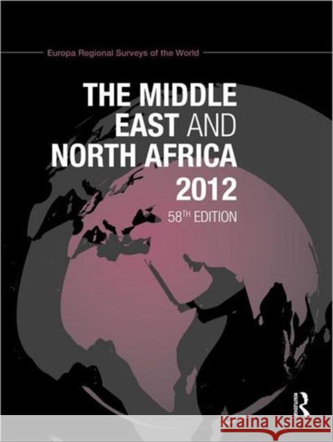 The Middle East and North Africa 2012 Europa Publications 9781857436266 Routledge