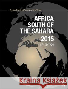 Africa South of the Sahara 2015 Europa Publications 9781857437362