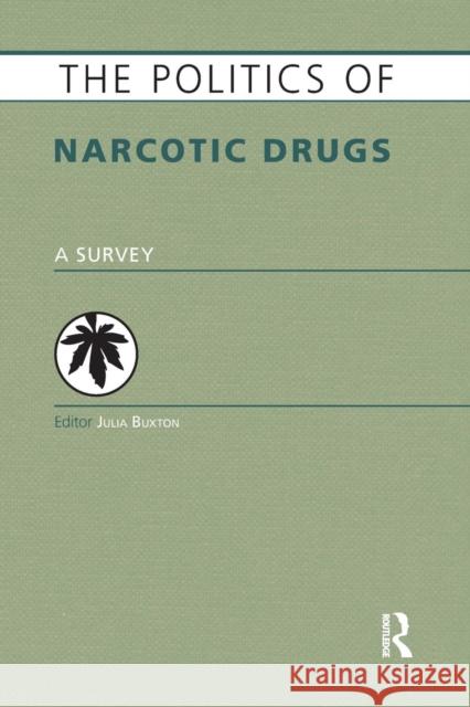 The Politics of Narcotic Drugs: A Survey Buxton, Julia 9781857437591