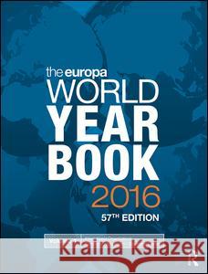 The Europa World Year Book Europa Publications   9781857438192 Taylor and Francis