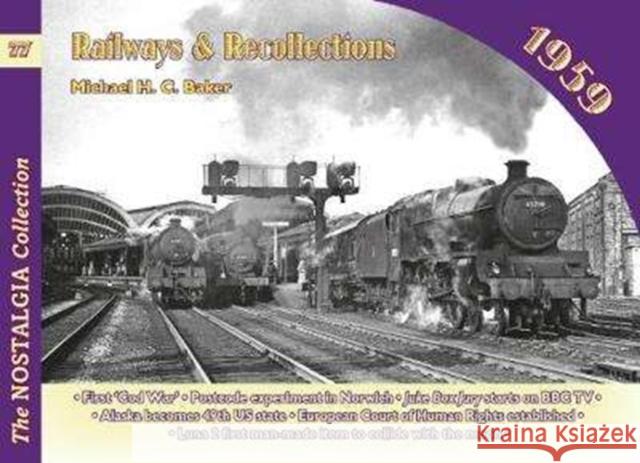 Railways & Recollections 1959 Derek Dodds 9781857944969 Mortons Media Group