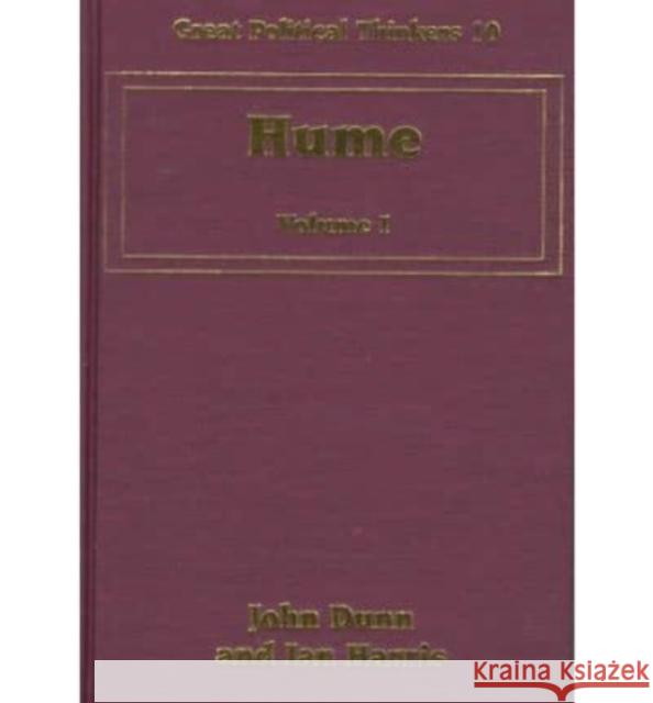 Hume  9781858981062 Edward Elgar Publishing Ltd