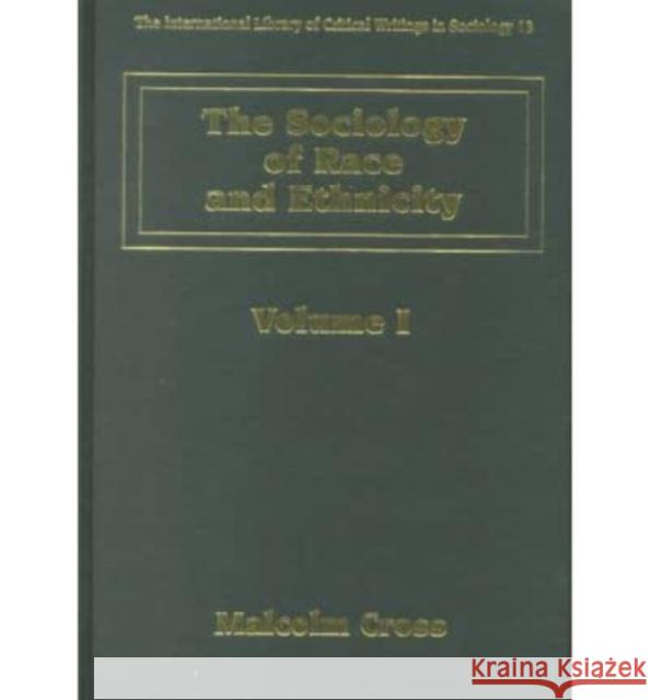 The Sociology of Race and Ethnicity  9781858985695 Edward Elgar Publishing Ltd