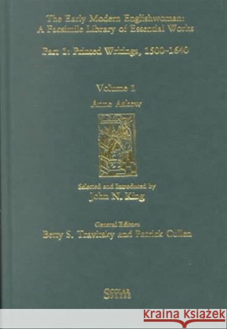 Printed Writings, 1500-1640: Series I, Part One: 10 Volume Set Travitsky, Betty S. 9781859282267