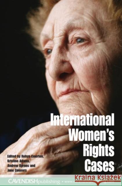 International Women's Rights Cases Byrnes 9781859419069