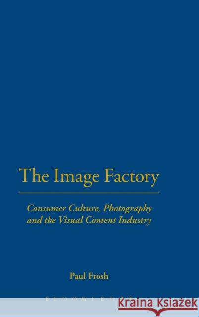 The Image Factory: Consumer Culture, Photography and the Visual Content Industry Frosh, Paul 9781859736371 Berg Publishers