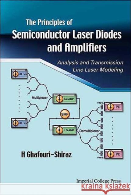 Principles of Semiconductor Laser Diodes and Amplifiers: Analysis and Transmission Line Laser Modeling Ghafouri-Shiraz, Hooshang 9781860943416 Imperial College Press