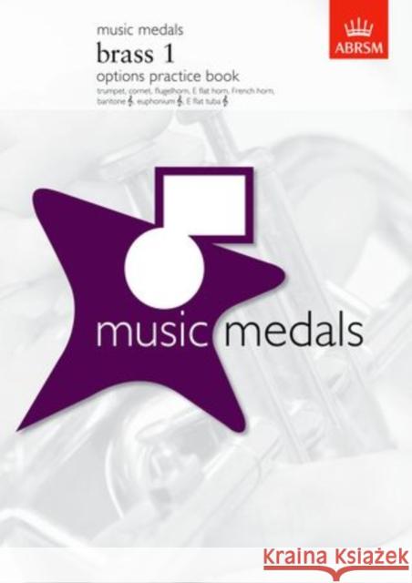 Music Medals Brass 1 Options Practice Book  9781860965081 Associated Board of the Royal Schools of Musi