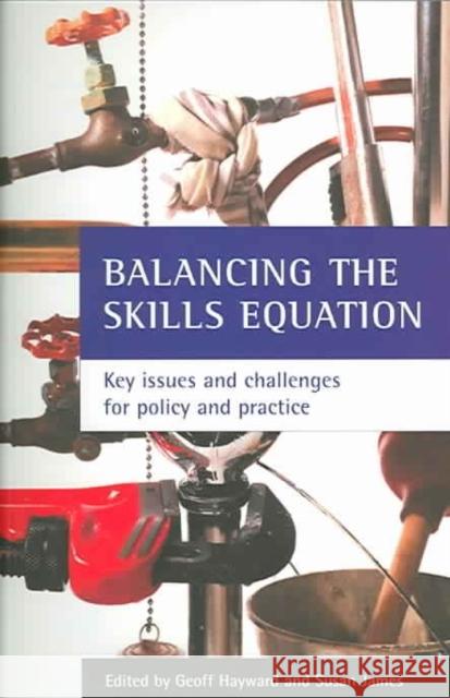 Balancing the Skills Equation: Key Issues and Challenges for Policy and Practice Geoff Hayward Susan James 9781861345752 Policy Press