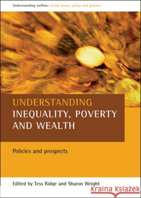 Understanding Inequality, Poverty and Wealth: Policies and Prospects Ridge, Tess 9781861349156 Policy Press