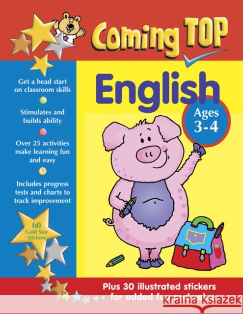 Coming Top: English - Ages 3-4 Hawes Alison & Jones Jill 9781861476692