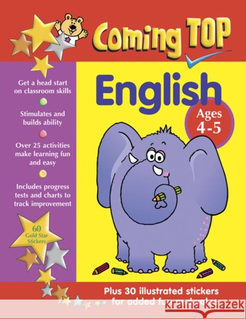 Coming Top: English - Ages 4 - 5 Hawes Alison & Jones Jill 9781861476708 Armadillo Music
