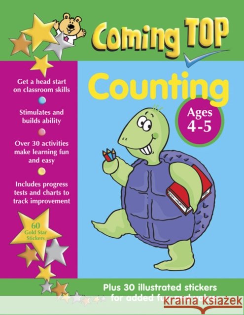 Coming Top: Counting - Ages 4 - 5 Eason Sarah & Williams Jean 9781861476746 Armadillo Music
