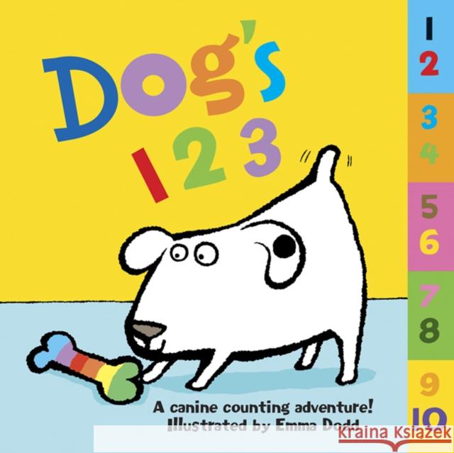 Dog's 123: A Canine Counting Adventure! Dodd, Emma 9781861476982